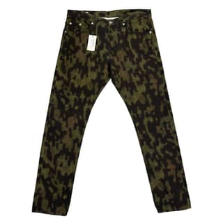 Dries Van Noten Camouflage Pattern Pants