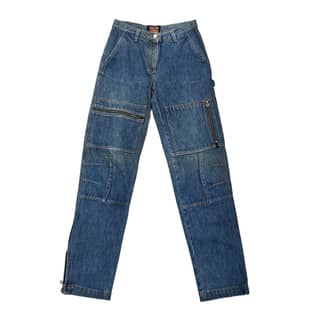 Walter Van Beirendonck Cargo Denim Pants