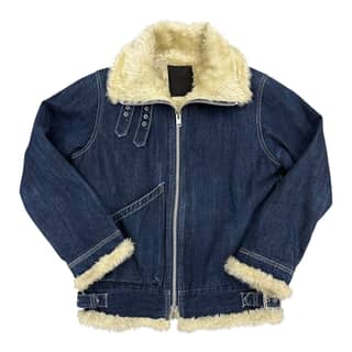 Stussy Denim Fur Jacket