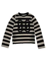 NAKRIN STRIPE LONG SLEEVE WHITE