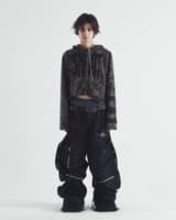 ZIZI SHIRT HOODIE [LEOPARD] 