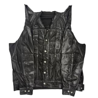 RICK OWENS Coated Jacket