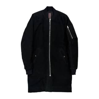 RICK OWENS Long Bomber Jacket