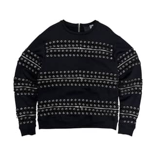 HOOD BY AIR Stylish Zipper Detail Sweatshirt