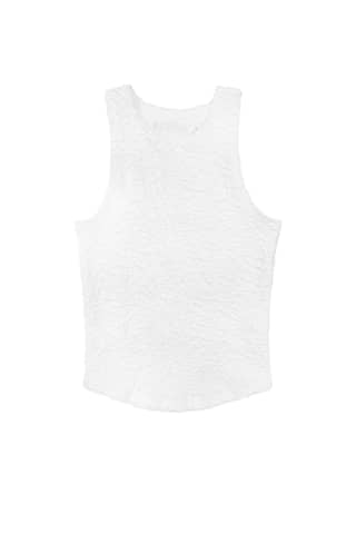 ESSENTIAL DANCER CROP TANK TOP_WHITE