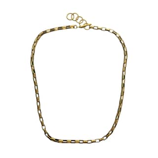 SAINT LAURENT Gold Chain Necklace