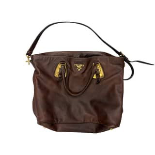 PRADA Leather Tote Bag