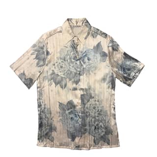 ACNE STUDIOS flower short shirt