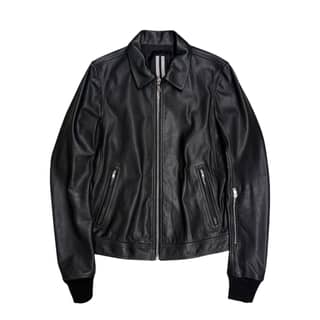 RICK OWENS leather jacket
