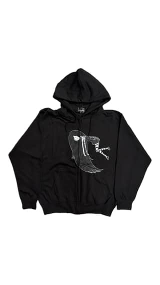 Virgingothgirl Zip hoodie