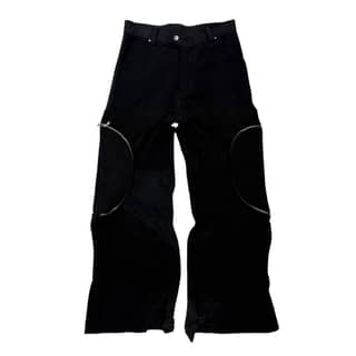 FINE CHAOS Black Zippered Pants