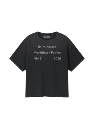 COTTON MATTHAUS T-SHIRT (BLACK)