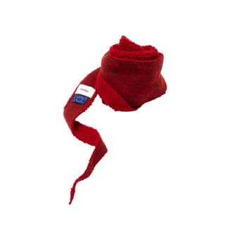 No.006 Red Bouclé Dolce