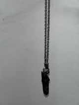 Unbalance smoky quartz necklace 