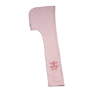 Crystal hooded scarf (Beige Pink)