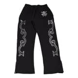 Crystal scale pants (Black)