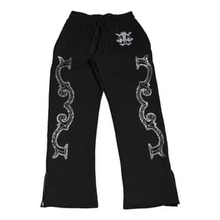 Crystal scale pants (Black)
