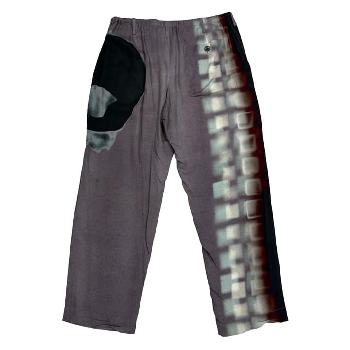 Dries Van Noten  Len Lye Tie Dye Print Pants