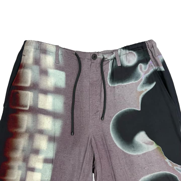 Dries Van Noten  Len Lye Tie Dye Print Pants
