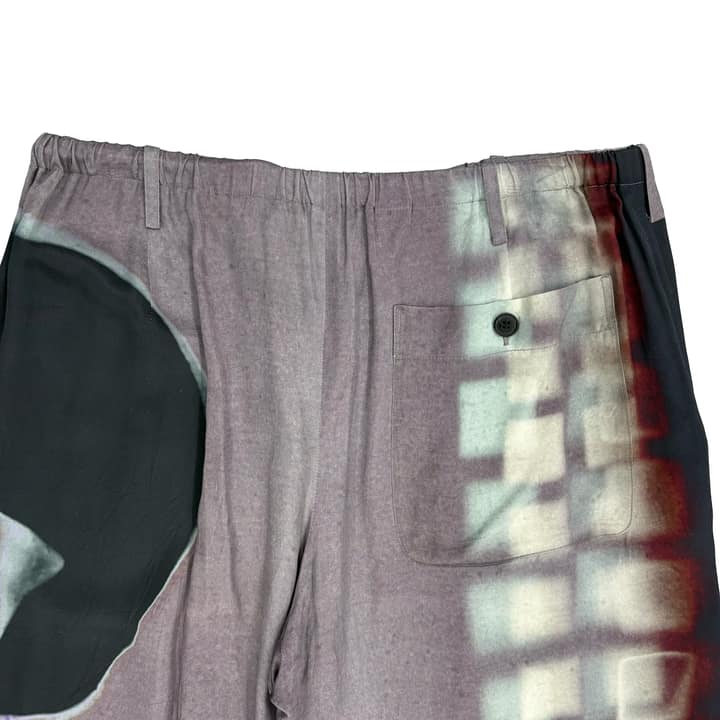 Dries Van Noten  Len Lye Tie Dye Print Pants