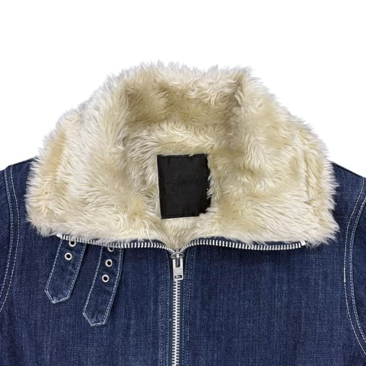 Stussy Denim Fur Jacket 