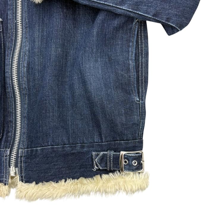 Stussy Denim Fur Jacket 