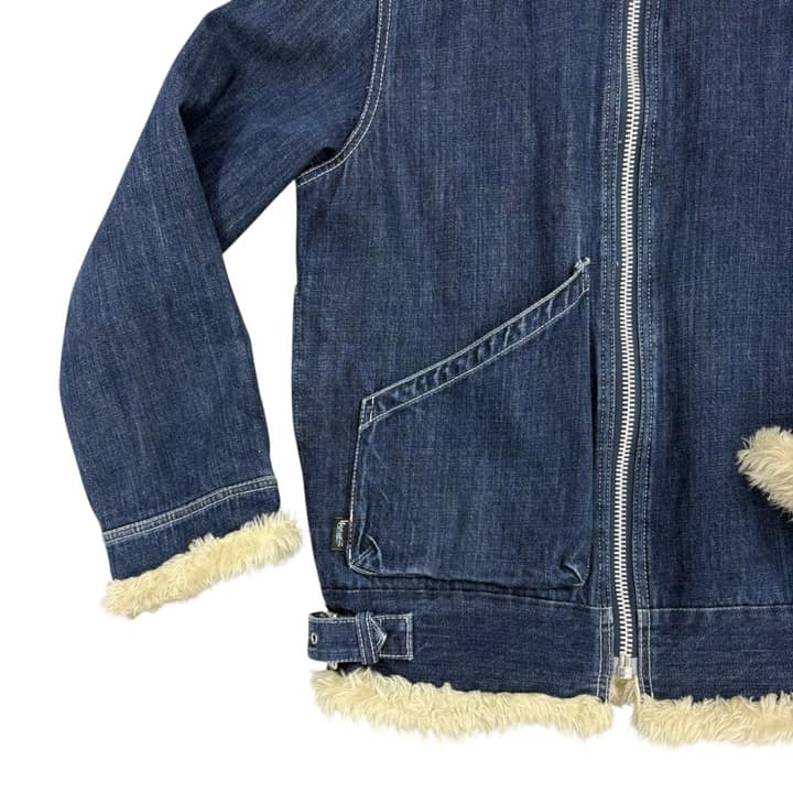 Stussy Denim Fur Jacket 