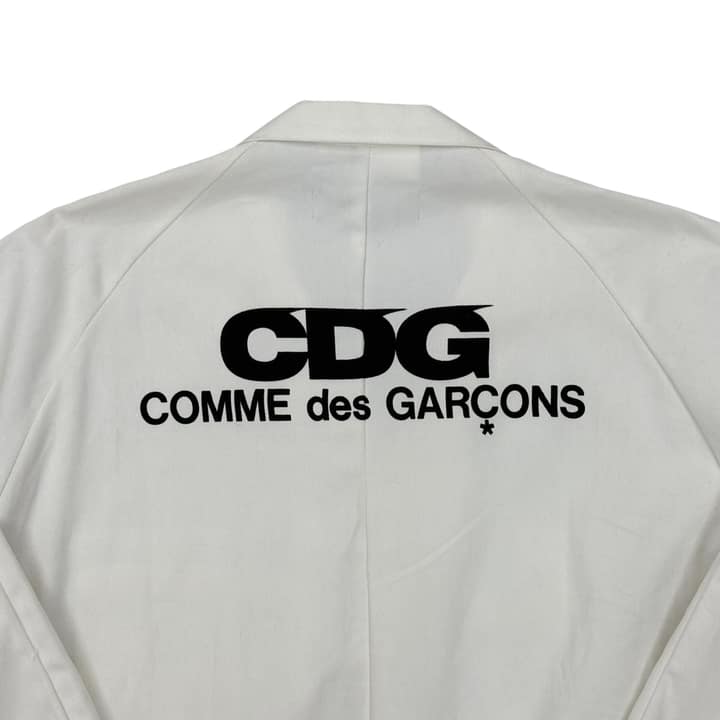 COMME des GARCONS White Lab Coat 
