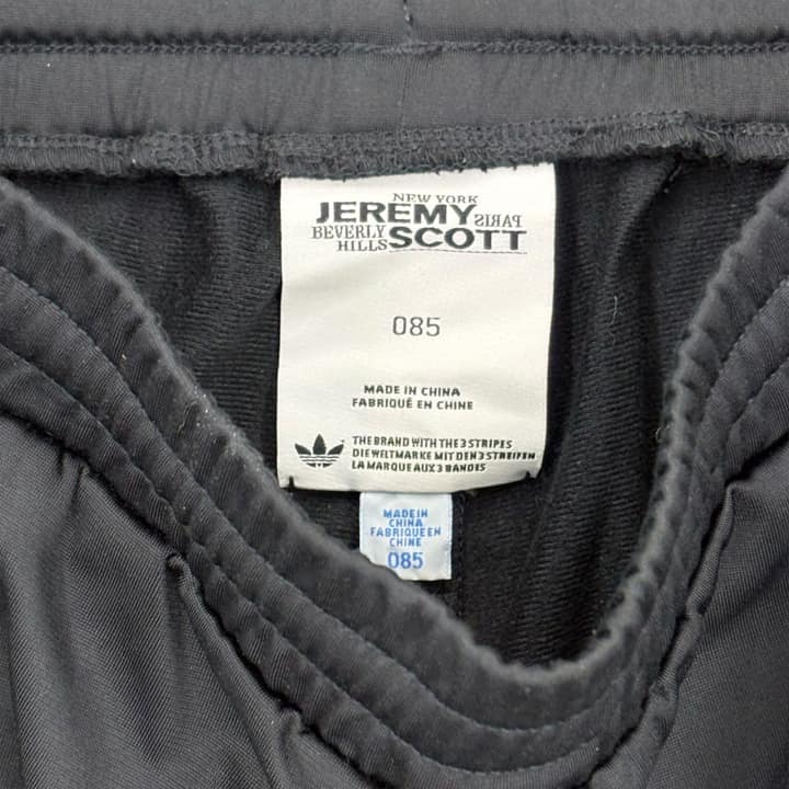 JEREMY SCOTT Black Track Pants