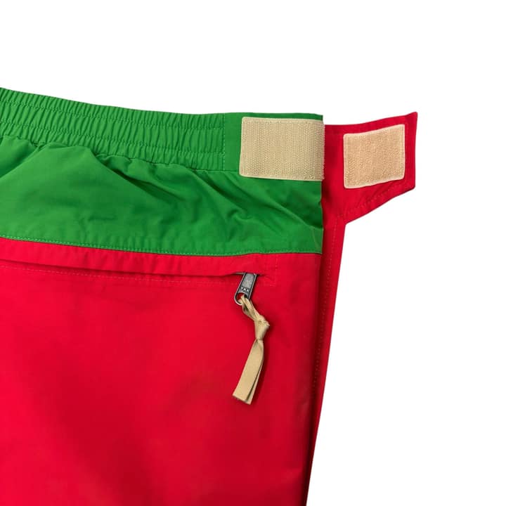 NORTH FACE X GUCCI Nylon Pants Green/Red