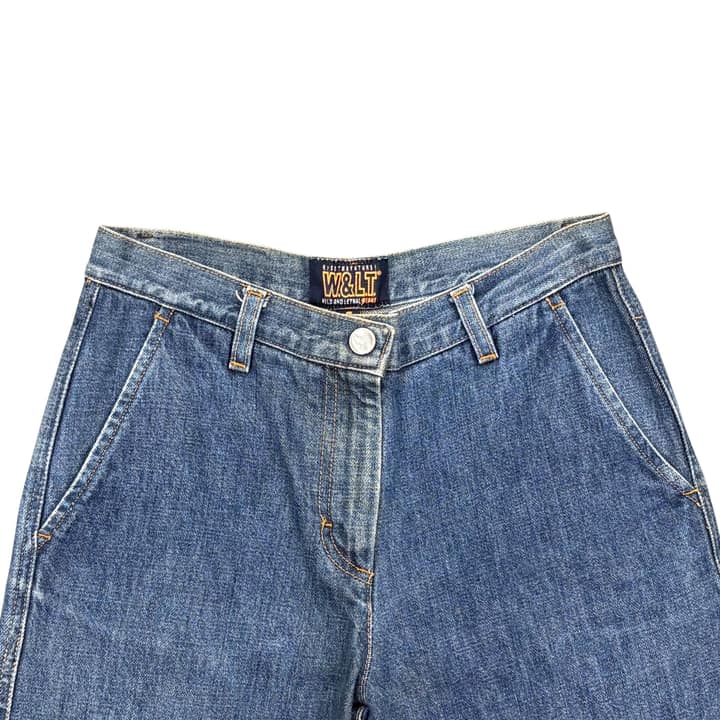 Walter Van Beirendonck Cargo Denim Pants