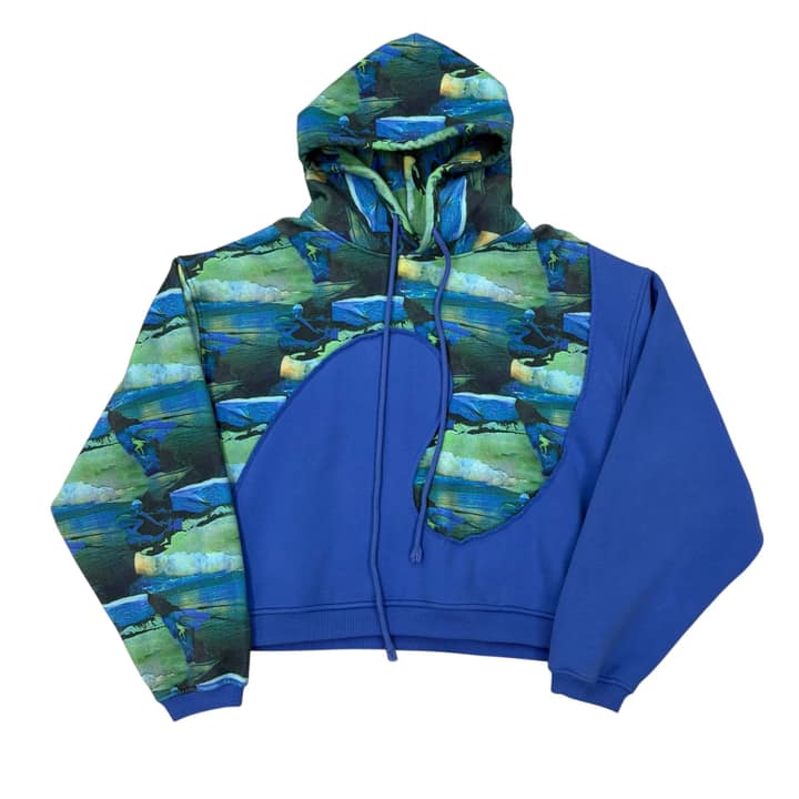 ERL Fleece Hoodie Green