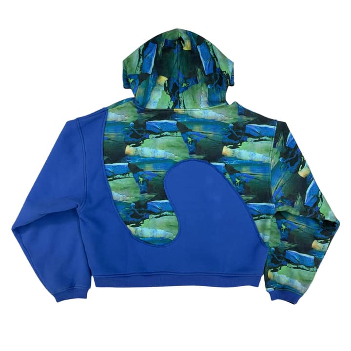 ERL Fleece Hoodie Green