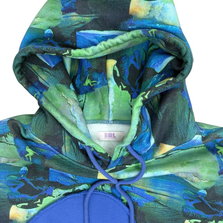 ERL Fleece Hoodie Green
