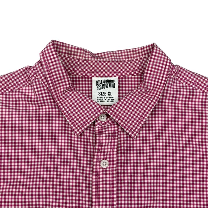 BILLIONAIRE BOYS CLUB Ombre Checkered Shirt