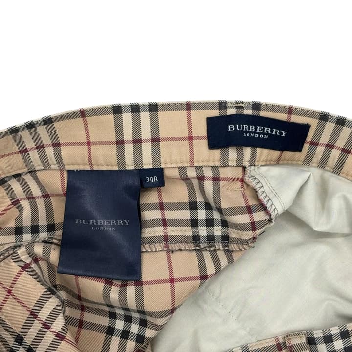BURBERRY Plaid Trousers