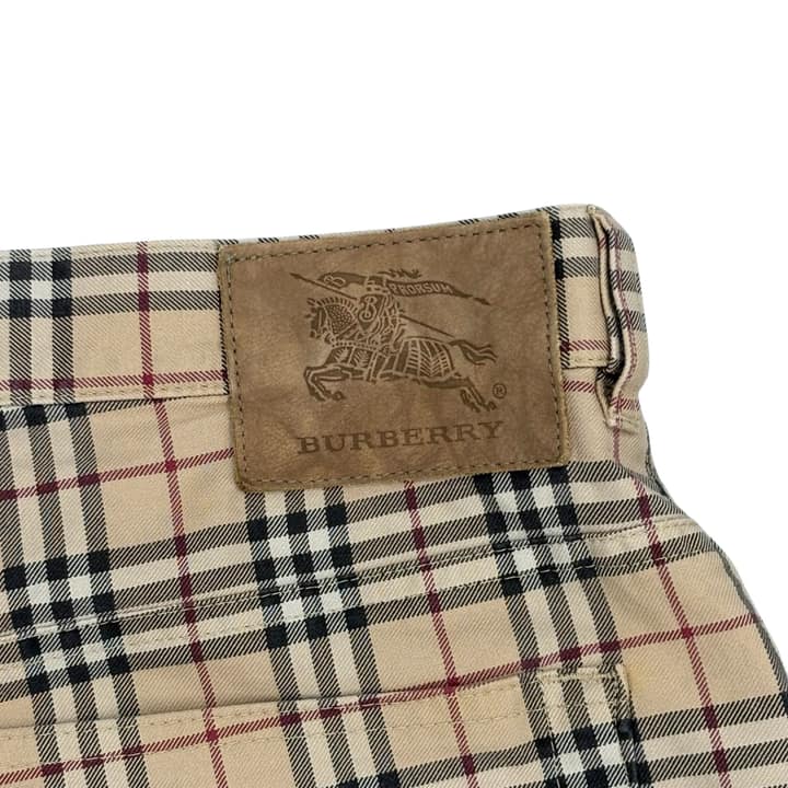BURBERRY Plaid Trousers