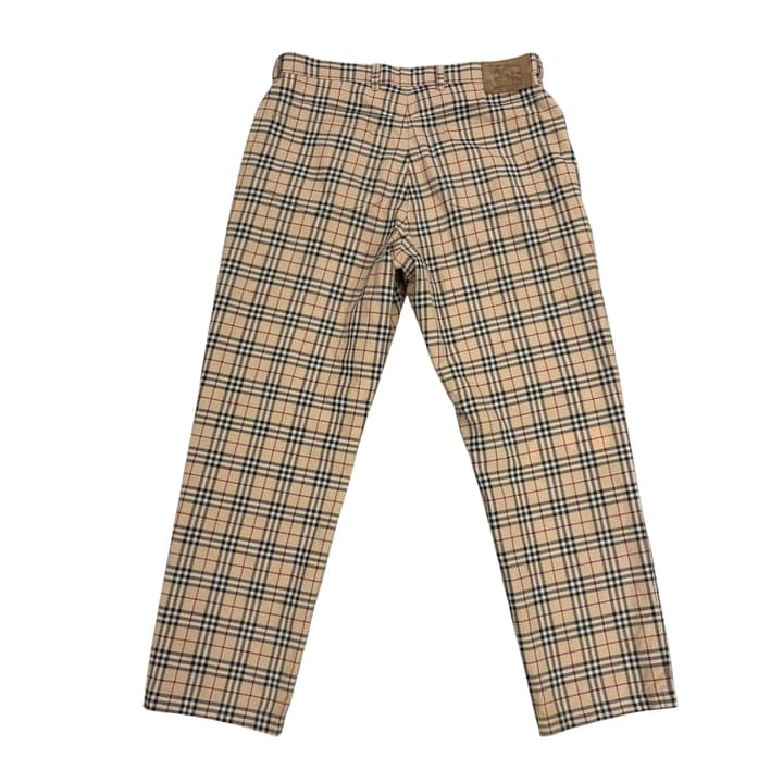 BURBERRY Plaid Trousers
