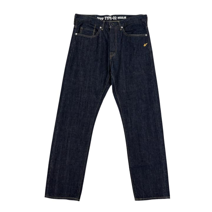 Bape Regular Fit Denim Pants