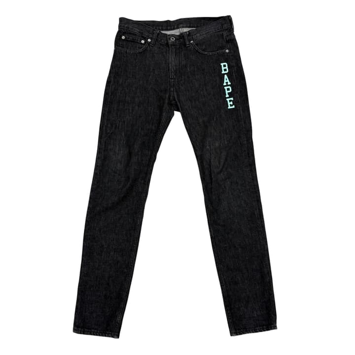 Bape Black Jeans