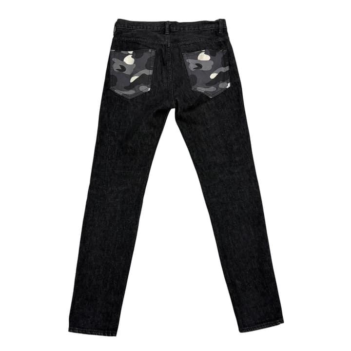 Bape Black Jeans