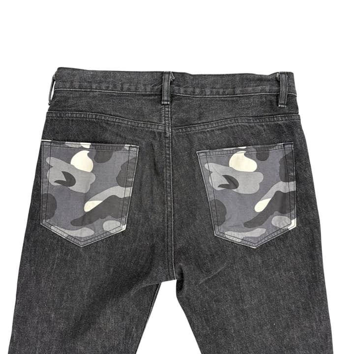 Bape Black Jeans