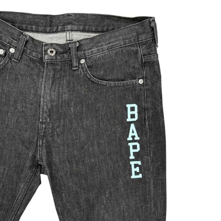 Bape Black Jeans