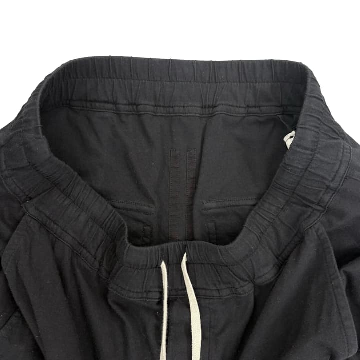 Rick Owens DrkShdw Drawstring Cropped Pants Black