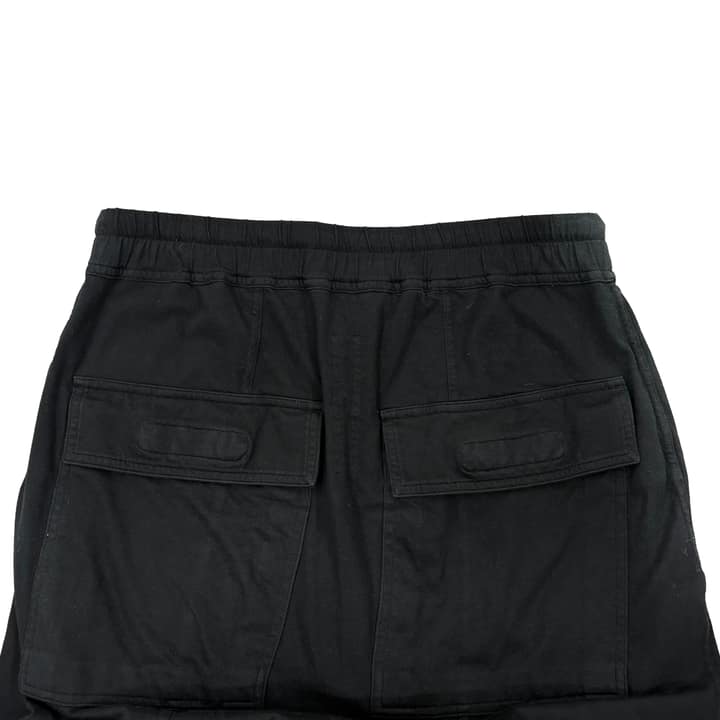 Rick Owens DrkShdw Drawstring Cropped Pants Black