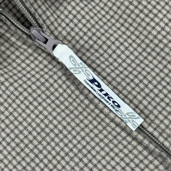 Piko Checked Zip-Up Jacket