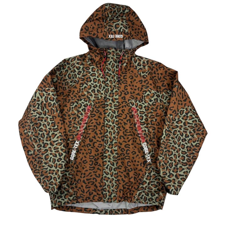 Supreme GORE-TEX Leopard Windbreaker Jacket