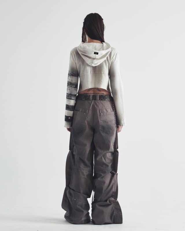 ZIZI SHIRT HOODIE [WHITE] 