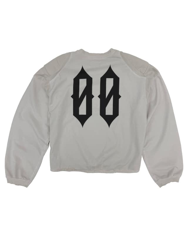 BAM PADDED LONG SLEEVE WHITE