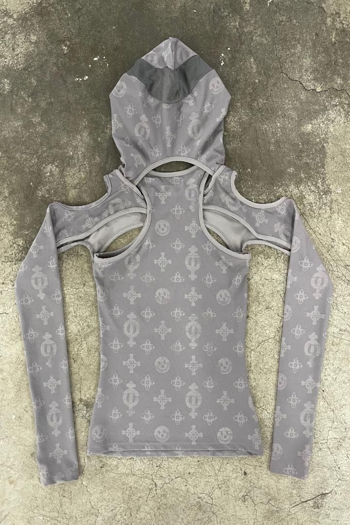HARNESS TOP GRAY